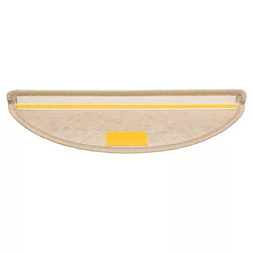 15 db szizál hatású homokszínű öntapadó lépcsőszőnyeg 56x17x3cm