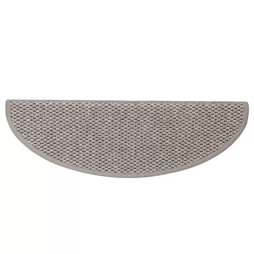 15 db szizál hatású ezüstszínű öntapadó lépcsőszőnyeg 65x21x4cm