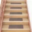 Öntapadós lépcsőszőnyegek 15 db 60 x 25 cm bézs téglalap alakú