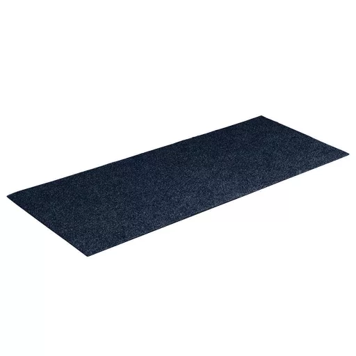 15 db öntapadós lépcsőszőnyeg, 60 x 25 cm, sötétkék, téglalap alakú