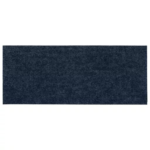 15 db öntapadós lépcsőszőnyeg, 60 x 25 cm, sötétkék, téglalap alakú