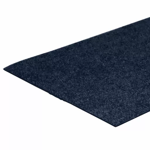15 db öntapadós lépcsőszőnyeg, 60 x 25 cm, sötétkék, téglalap alakú