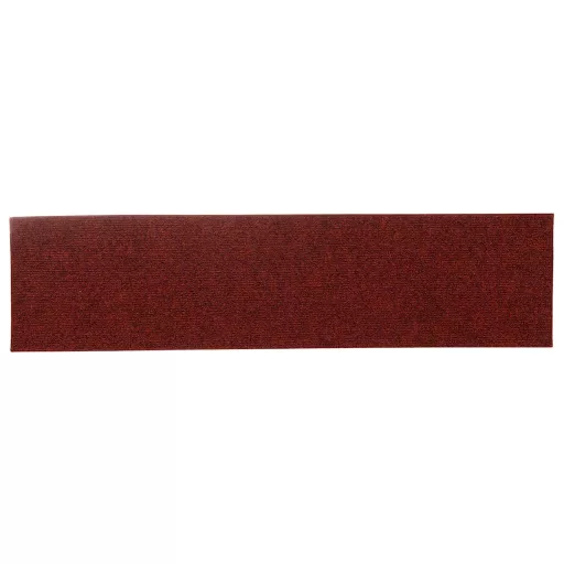 15 db öntapadós lépcsőszőnyeg 76 x 20 cm bordói téglalap alakú