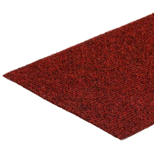 15 db öntapadós lépcsőszőnyeg 76 x 20 cm bordói téglalap alakú