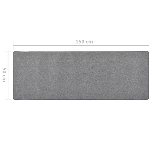 Sötétszürke futószőnyeg 50 x 150 cm