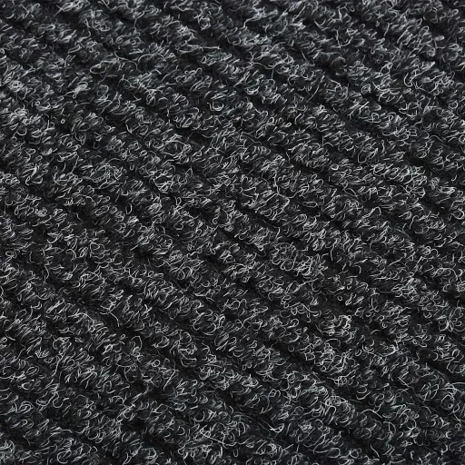 Antracitszürke koszfogó futószőnyeg 100 x 100 cm