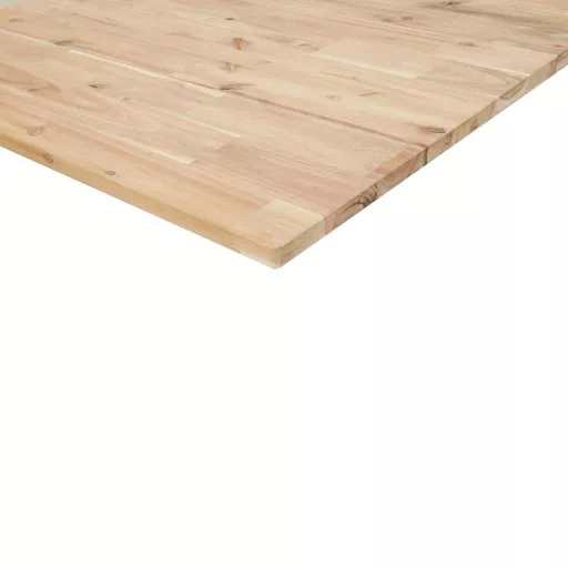 Kezeletlen tömör akácfa íróasztallap 100 x 60 x 2 cm