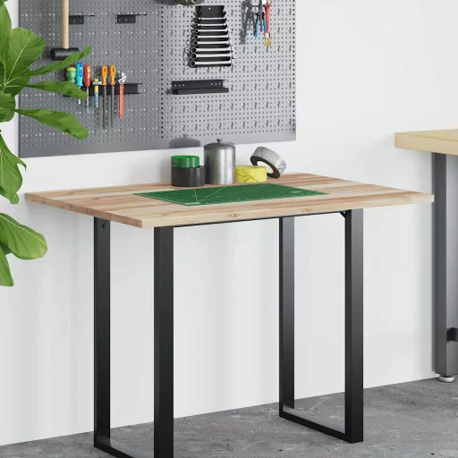 Kezeletlen tömör akácfa íróasztallap 100 x 80 x 2 cm
