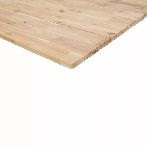 Kezeletlen tömör akácfa íróasztallap 100 x 80 x 2 cm