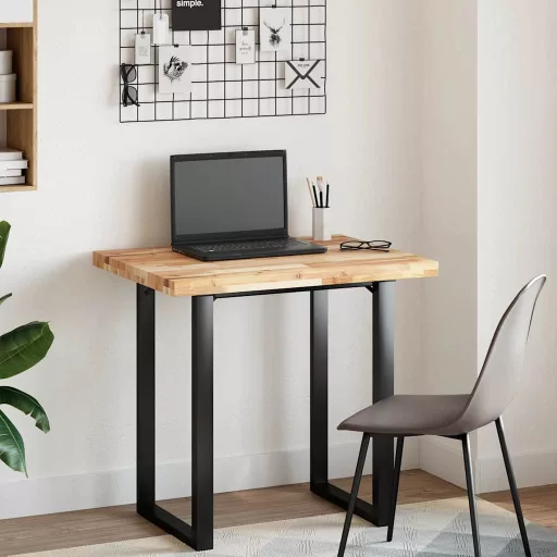 Kezeletlen tömör akácfa íróasztallap 100 x 60 x 4 cm