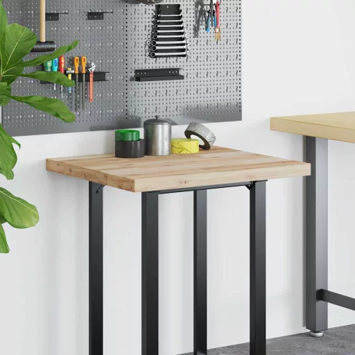 Kezeletlen tömör akácfa íróasztallap 100 x 60 x 4 cm