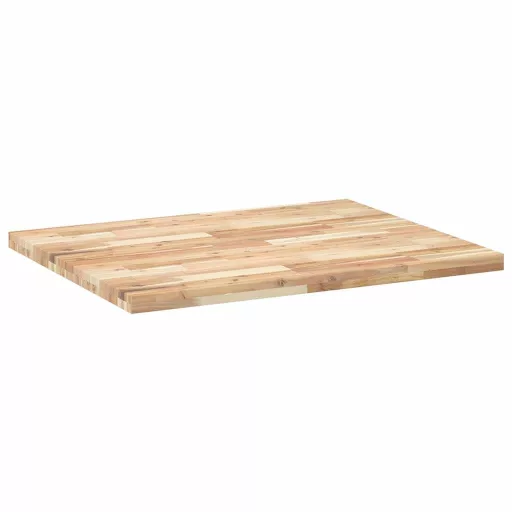 Kezeletlen tömör akácfa íróasztallap 100 x 80 x 4 cm