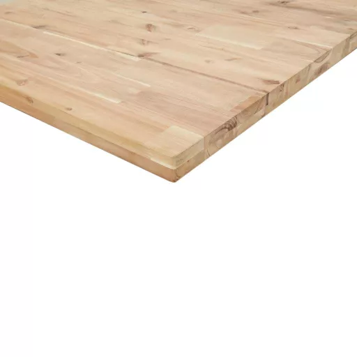 Kezeletlen tömör akácfa íróasztallap 100 x 80 x 4 cm