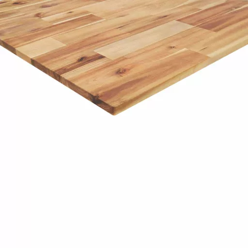Olajbevonatú tömör akácfa íróasztallap 120 x 50 x 2 cm
