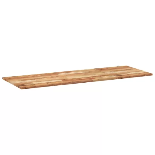Olajbevonatú tömör akácfa íróasztallap 140 x 50 x 2 cm
