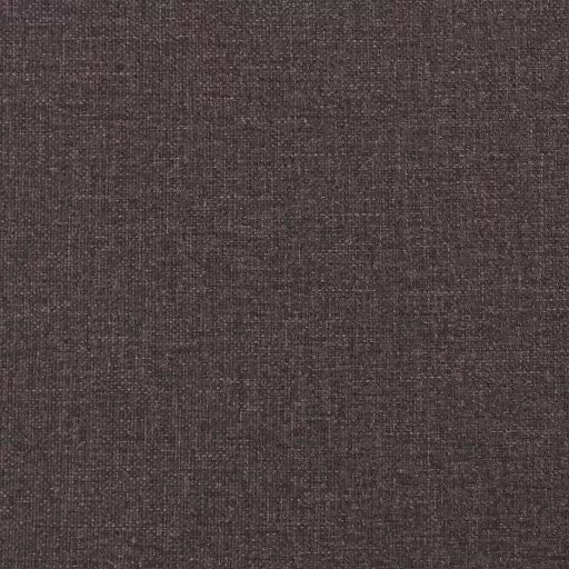 Sötétbarna szövet ágykeret matrac nélkül 90x190 cm
