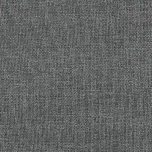 Sötétszürke szövet ágykeret matrac nélkül 100x200 cm