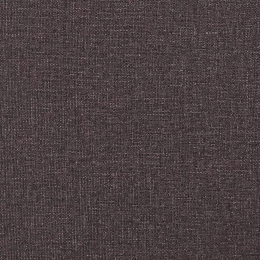 Sötétbarna szövet ágykeret matrac nélkül 100x200 cm