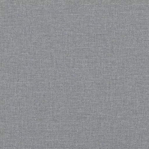 Világosszürke szövet ágykeret matrac nélkül 200 x 200 cm