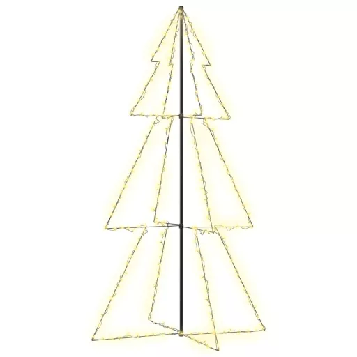 300 LED-es beltéri/kültéri kúp alakú karácsonyfa 120 x 220 cm