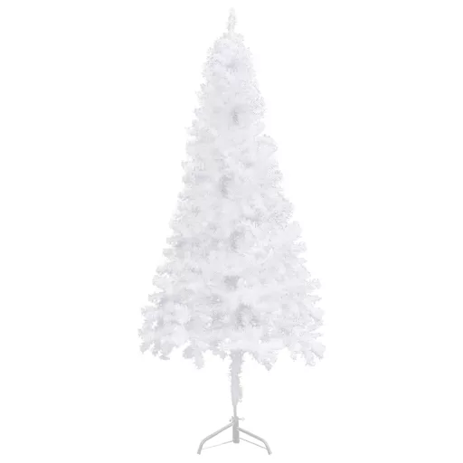Fehér PVC sarok műkarácsonyfa 240 cm