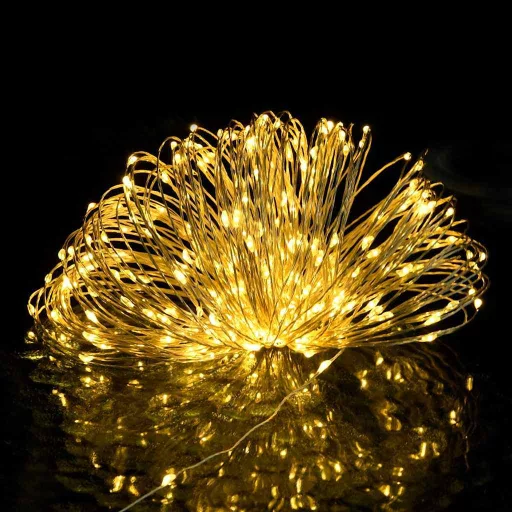 Meleg fehér fényű LED-szalag 150 LED-el 15 m