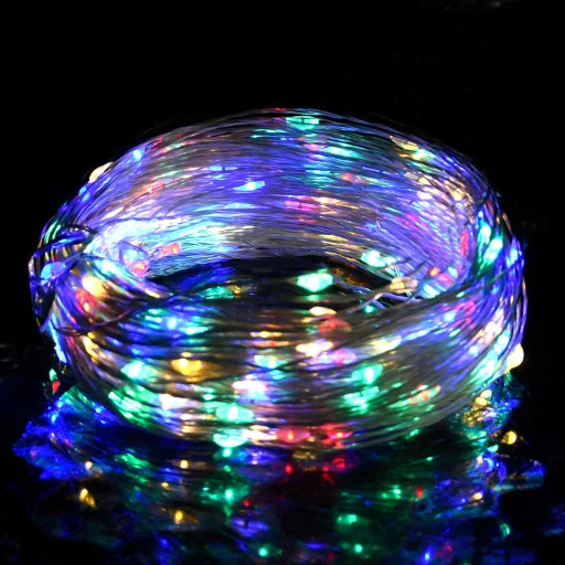 Színes fényű LED-szalag 300 LED-el 30 m