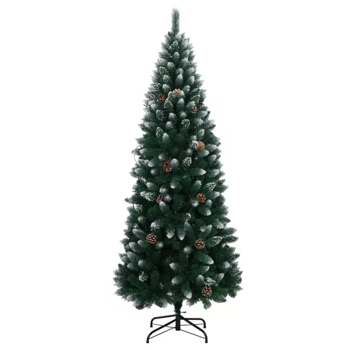 Műkarácsonyfa 300 LED-del 210 cm
