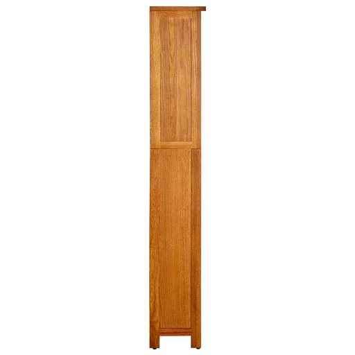 5 szintes tömör tölgyfa könyvespolc 70 x 22 x 140 cm