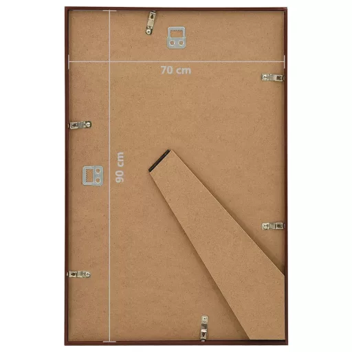 5 db bronzszínű MDF fali/asztali fényképkeret 70 x 90 cm