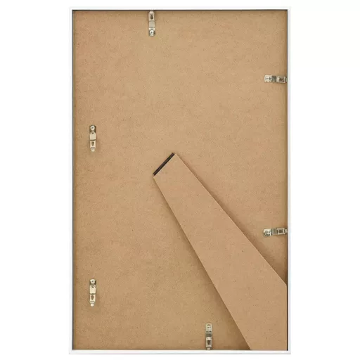 3 db fehér MDF asztali fényképkeret 13 x 18 cm