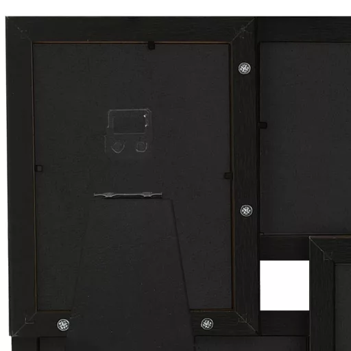 Fekete MDF fényképkeretszett 4 db 10 x 15 cm-es képhez