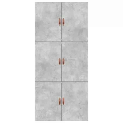 Ágykeret tárolóval tárolóval Beton Szürke 90 x 200 cm Faanyag