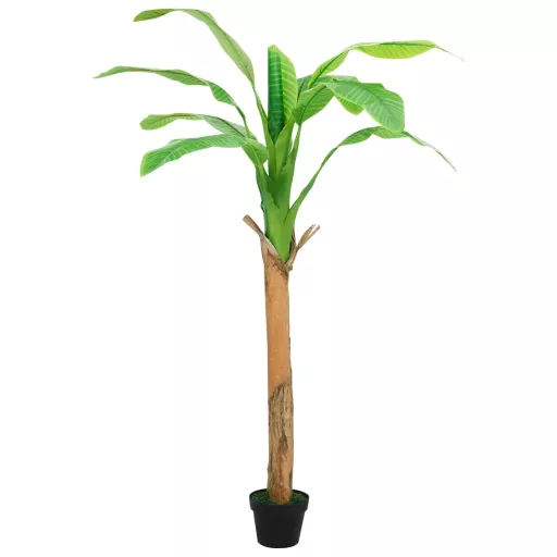 Zöld cserepes műcikászpálma 180 cm