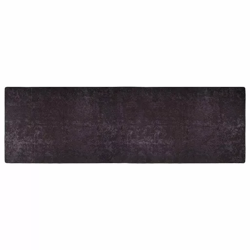 Antracitszürke mosható szőnyeg 80 x 300 cm