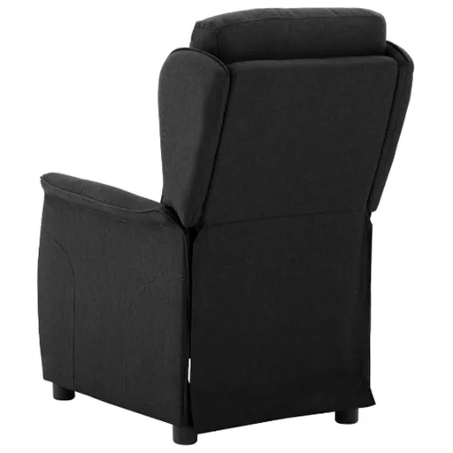 Fotel ágy Fekete 66.5 x 94 x 101.5 cm Poliészter