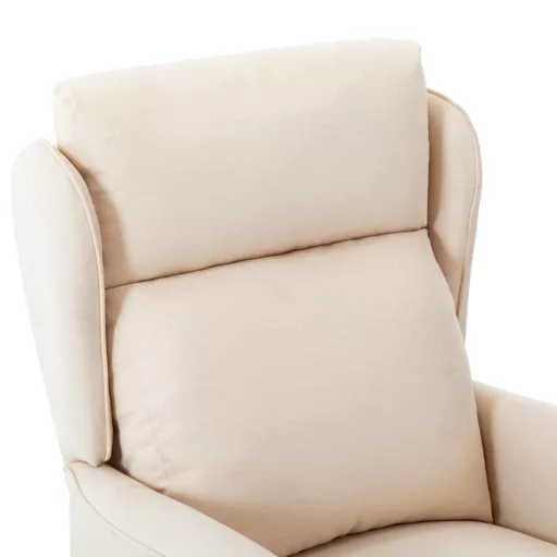 Fotel ágy Krém 66.5 x 94 x 101.5 cm Poliészter
