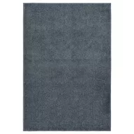 Antracitszürke rövid szálú szőnyeg 160 x 230 cm