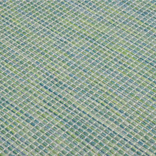 Türkizkék lapos szövésű kültéri szőnyeg 160 x 230 cm
