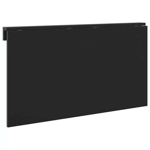 Fekete szerelt fa összecsukható fali asztal 100x60x56 cm