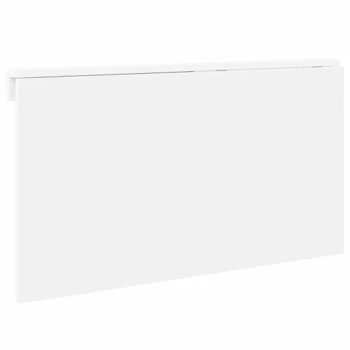 Magasfényűfehér szerelt fa összecsukható fali asztal100x60x56cm