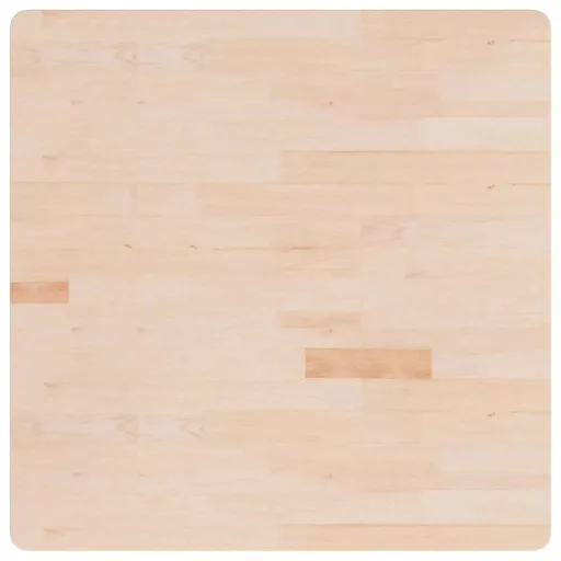 Kezeletlen tömör tölgyfa négyzet asztallap 90x90x1,5 cm