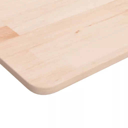 Kezeletlen tömör tölgyfa négyzet asztallap 90x90x1,5 cm