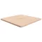Kezeletlen tömör tölgyfa négyzet asztallap 70x70x2,5 cm