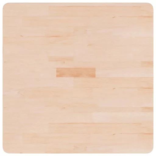 Kezeletlen tömör tölgyfa négyzet asztallap 70x70x2,5 cm