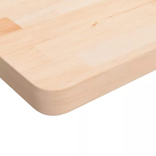 Kezeletlen tömör tölgyfa négyzet asztallap 70x70x4 cm