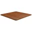 Sötétbarna kezelt tömör tölgyfa négyzet asztallap 80x80x2,5cm