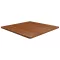 Sötétbarna kezelt tömör tölgyfa négyzet asztallap 90x90x2,5cm