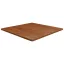 Sötétbarna kezelt tömör tölgyfa négyzet asztallap 90x90x2,5cm