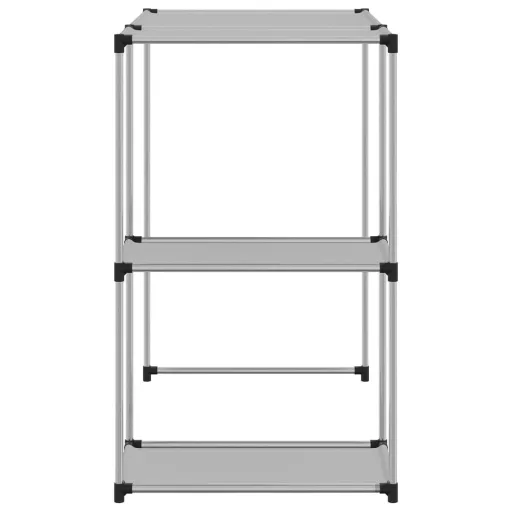 2 szintes szürke mosógép feletti tárolóállvány 87x55x90,5 cm